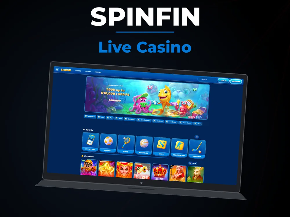 spinfin - Live Casino