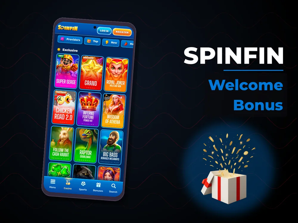 spinfin - Welcome Bonus
