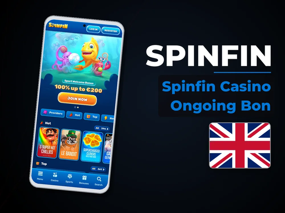 spinfin - Spinfin Casino Ongoing Bon