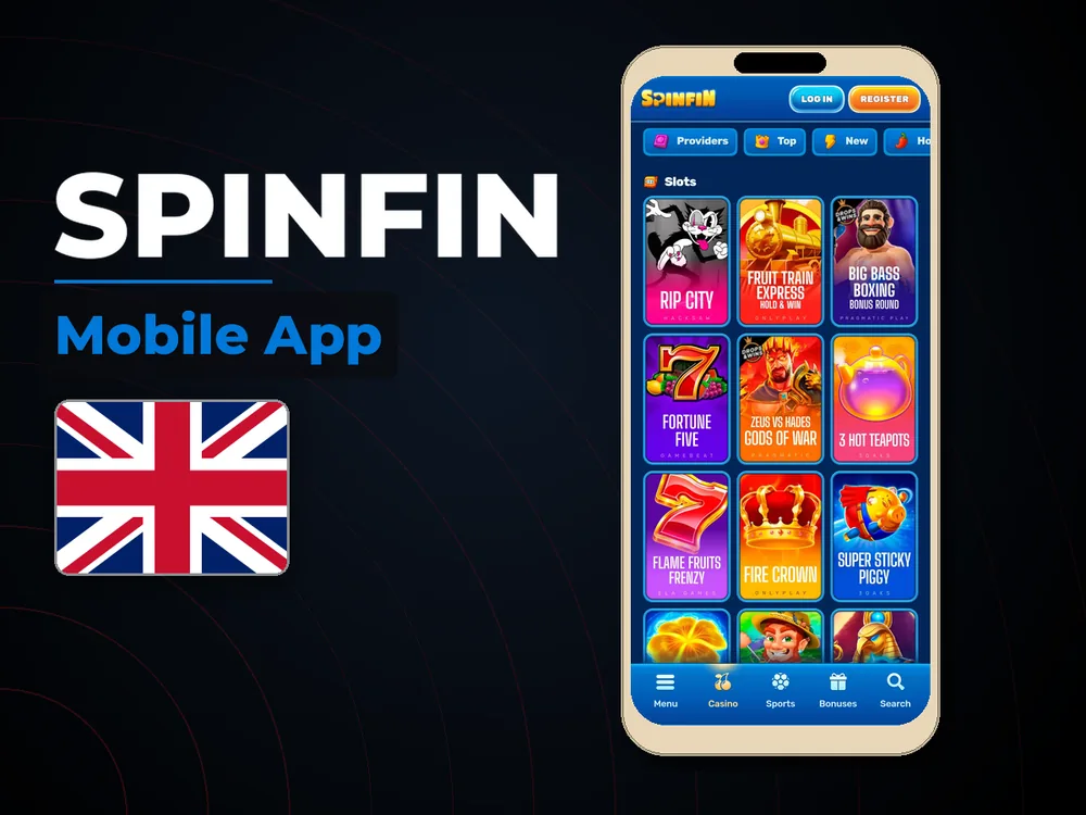 spinfin - Mobile App