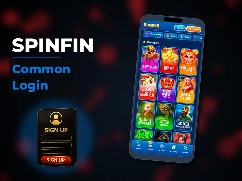spinfin - Common Login