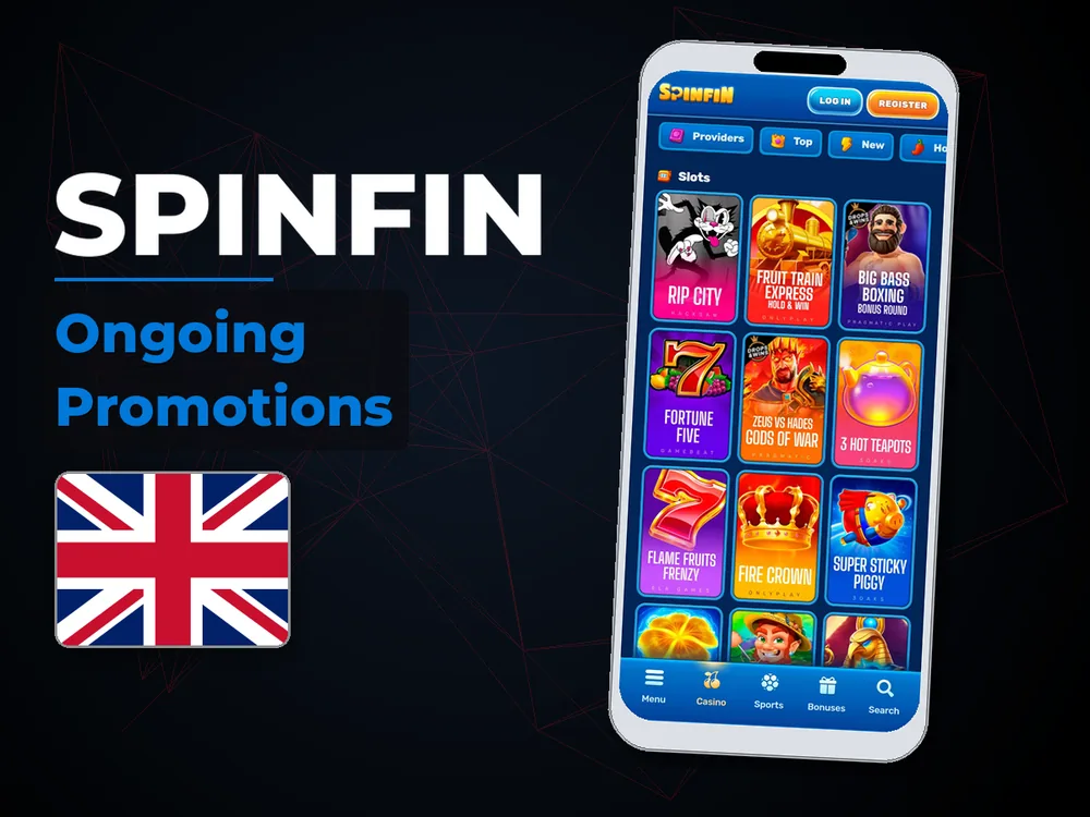 spinfin - Ongoing Promotions