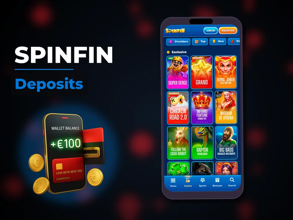 spinfin - Deposits